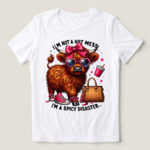Mess Hot, Funny Highland Cow