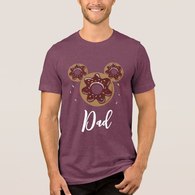 T-shirt En Tri-matière Mickey & Friends Donut Sweet One - Premier anniver (Recto)