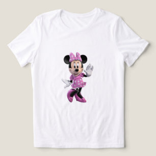 T-shirt En Tri-matière Mickey & Friends Minnie en Pois rose