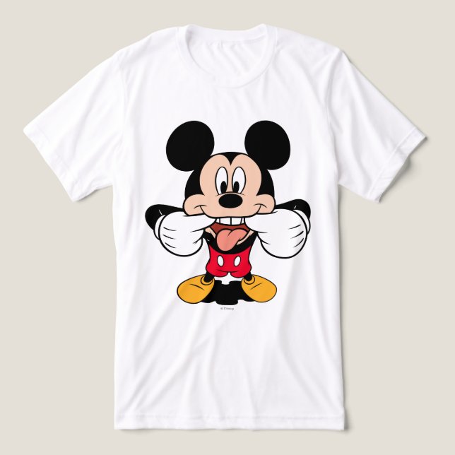 T-shirt En Tri-matière Mickey moderne | Sticking Out Tongue (Design Recto)