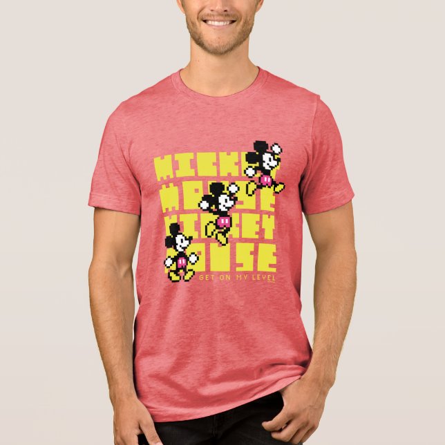 T-shirt En Tri-matière Mickey Mouse Double Jump (Recto)