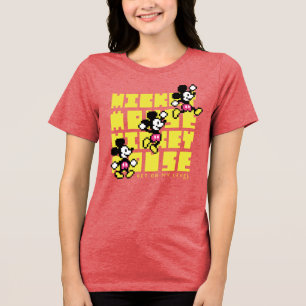 T-shirt En Tri-matière Mickey Mouse Double Saut