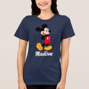 T-shirt En Tri-matière Mickey Mouse Mains Derrière le Dos