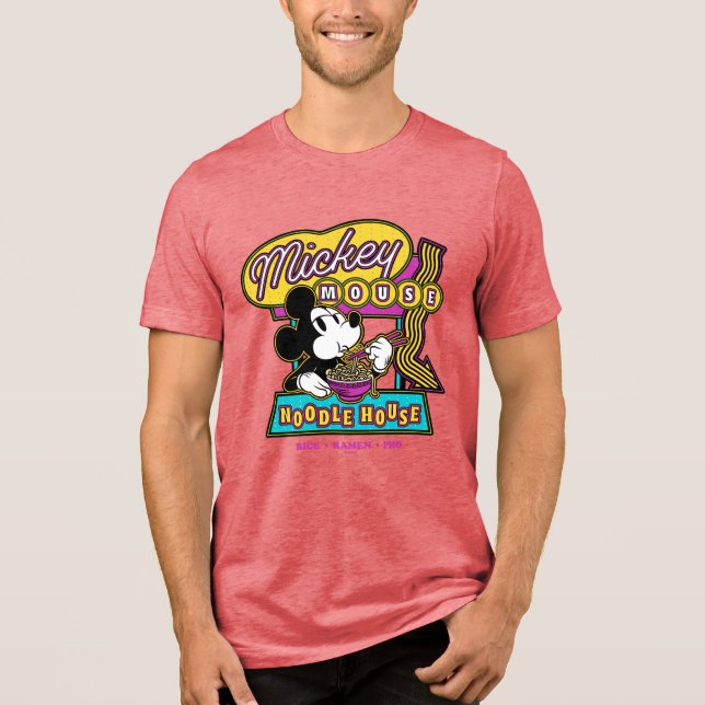 T-shirt En Tri-matière Mickey Mouse Noodle House Sign (Recto)