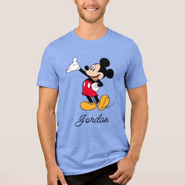 T-shirt En Tri-matière Mickey Mouse Open Hand Gesture (Recto)