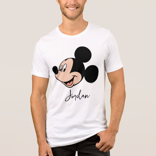 T-shirt En Tri-matière Mickey Mouse Smile (Recto)