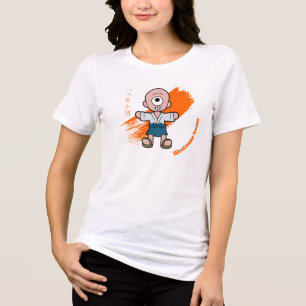 T-shirt En Tri-matière Mignon Yokai Hitotsume-kozo