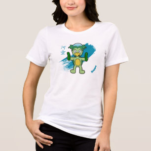 T-shirt En Tri-matière Mignon Yokai Kappa Monstre