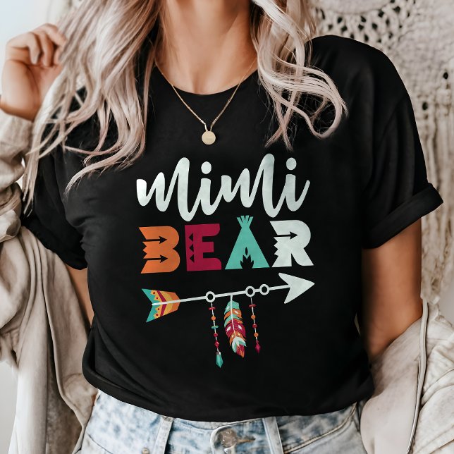T-shirt En Tri-matière Mimi Boho Grand-mère Ourson (Créateur téléchargé)