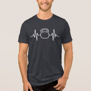 T-shirt En Tri-matière Minimaliste M Design Déclaration de Monogramme A