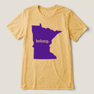 T-shirt En Tri-matière Minnesota State Belong State Pride