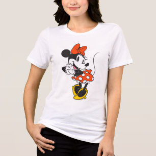 T-shirt En Tri-matière Minnie Mouse Classique Pose les Mains Croisées