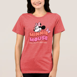 T-shirt En Tri-matière Minnie Mouse Élégante, Chic et Flashy