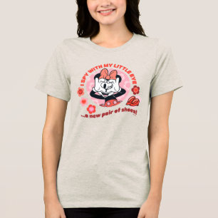 T-shirt En Tri-matière Minnie Mouse Je vois avec mon petit œil…