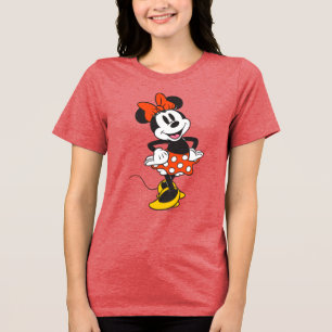 T-shirt En Tri-matière Minnie Mouse Pose Classique les Mains sur les Hanc