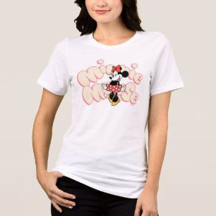 T-shirt En Tri-matière Minnie Mouse Tourbillon à pois