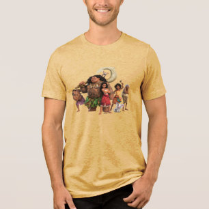 T-shirt En Tri-matière Moana et Crew