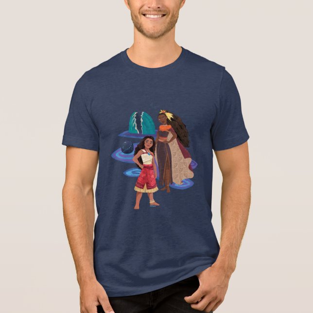 T-shirt En Tri-matière Moana et Matangi (Recto)