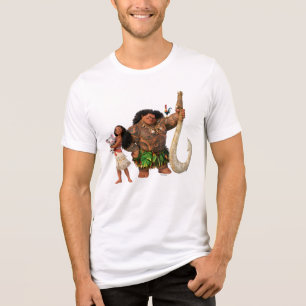 T-shirt En Tri-matière Moana   L'Océan nous connecte