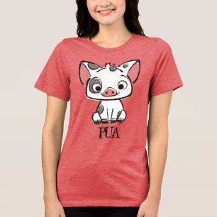 T-shirt En Tri-matière Moana Pua Le Cochon À Voie De Pot