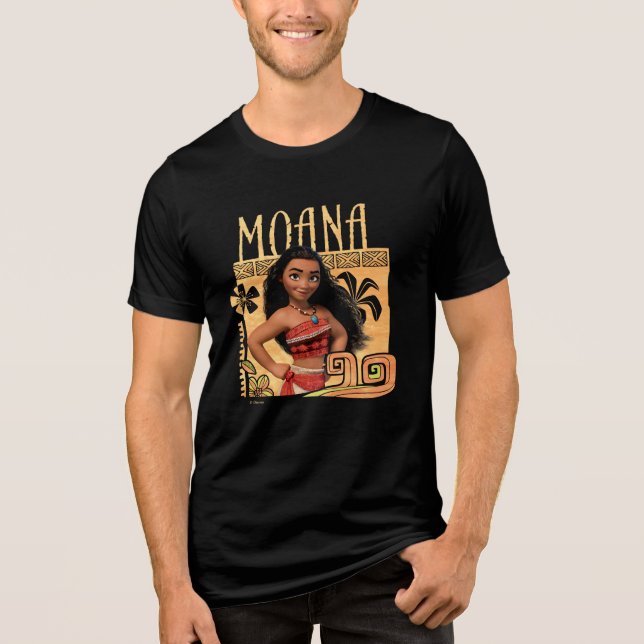 T-shirt En Tri-matière Moana | Trouvez votre chemin (Recto)