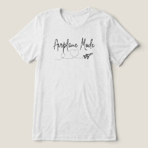 Mode avion avec coeur en noir