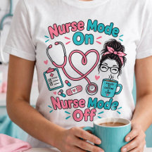 Mode Infirmière Activé Désactivé Design Drôle de V