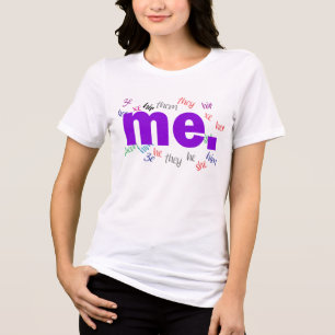 T-shirt En Tri-matière moi. (LGBT Gay Lesbian Transgenre)