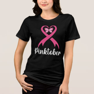 T-shirt En Tri-matière Mois de sensibilisation au cancer du sein chez le