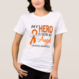 T-shirt En Tri-matière Mon héros est ma leucémie d'ange