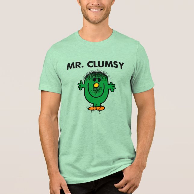 T-shirt En Tri-matière Monsieur Maladroit débraillé (Recto)