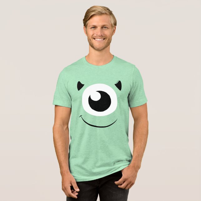 T-shirt En Tri-matière Monsters Inc. | Mike Face (Recto plein)