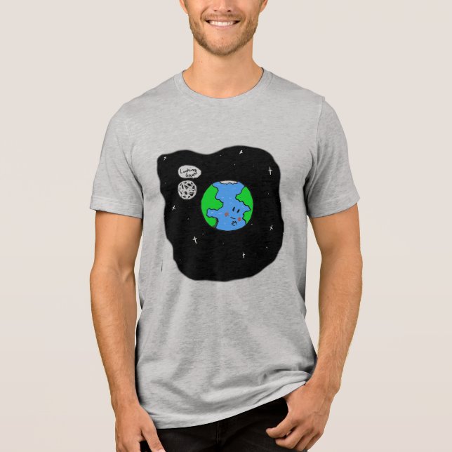 T-shirt En Tri-matière Moon Flirt (Recto)