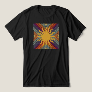 T-shirt En Tri-matière Mosaïque automne soleil