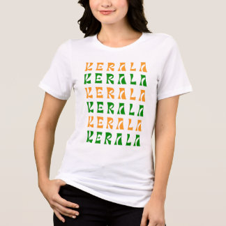 T-shirt En Tri-matière Motif de texte KERALA