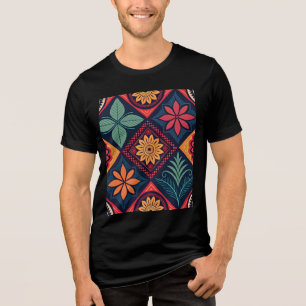 T-shirt En Tri-matière Motif magique Fleurs
