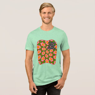 T-shirt En Tri-matière Motif Red Lilies