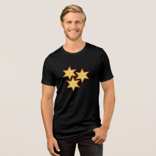 T-shirt En Tri-matière Motif Retro Starburst