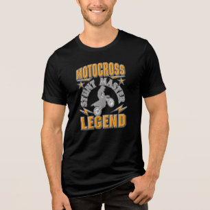 T-shirt En Tri-matière Motocross Stunt Master Bike Rike