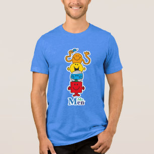 T-shirt En Tri-matière Mr. Men   Les Mr. Men debout