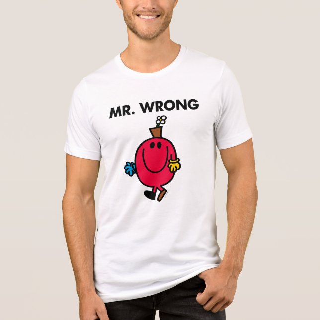 T-shirt En Tri-matière Mr Wrong Classique (Recto)