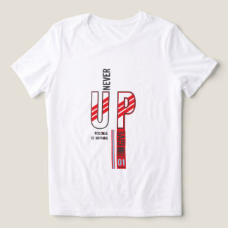 T-shirt En Tri-matière n'abandonne jamais