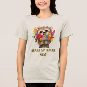 T-shirt En Tri-matière Nap Toute La Journée Jouer Toute La Nuit - Fantast