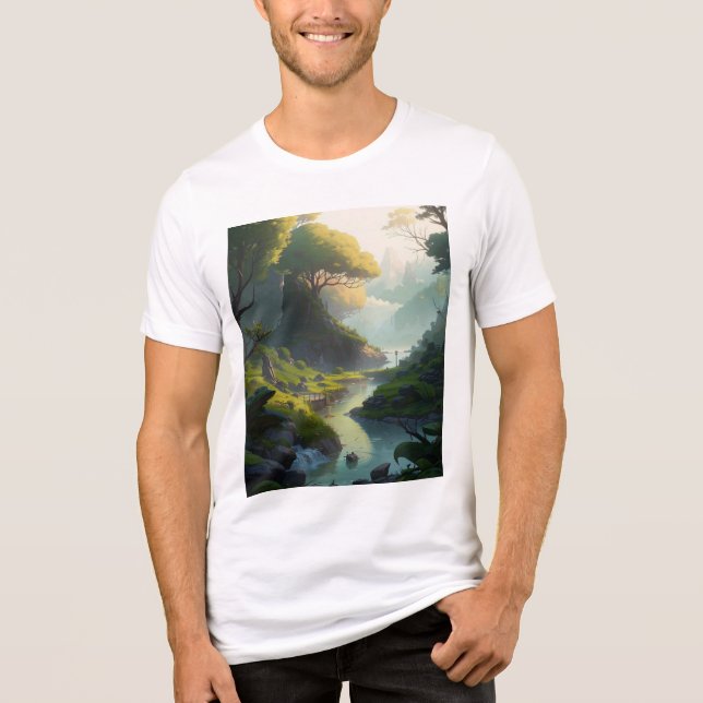 T-shirt En Tri-matière Nature 8. (Recto)