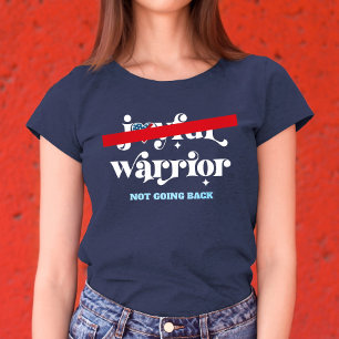T-shirt En Tri-matière Ne pas revenir Guerrier Type blanc USA Drapeau Coe