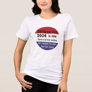 T-shirt En Tri-matière Ne votez pas Trump v2