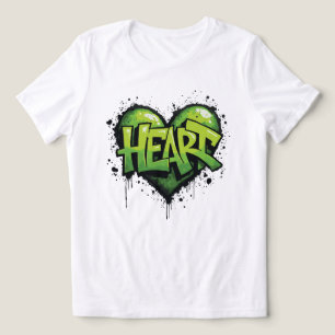 T-shirt En Tri-matière Neon Heartbeat