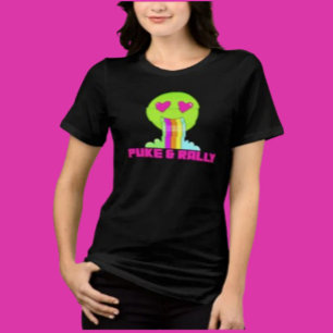 T-shirt En Tri-matière Neon Puke & Rally Face Shirt Party