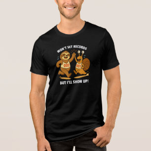 T-shirt En Tri-matière N'établira pas de records – Équipe de course de pa