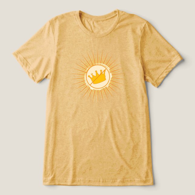 T-shirt En Tri-matière No Kings Yellow Men's Basic T-Shirt (Design Recto)